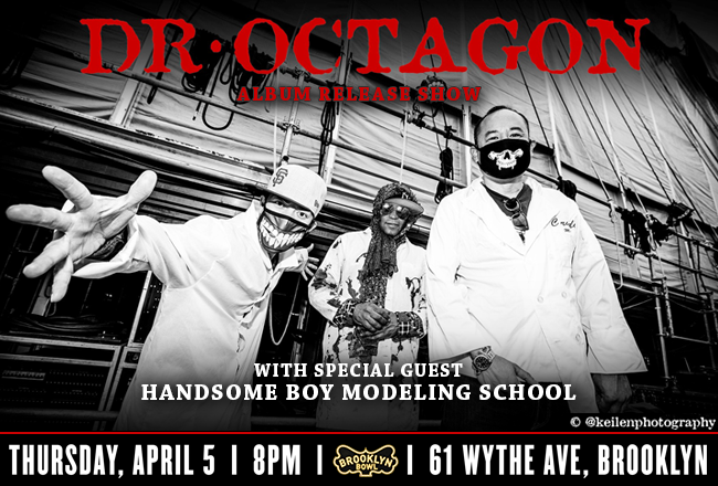 Dr. Octagon AKA Kool Keith to Perform at Brooklyn Bowl on Thursday