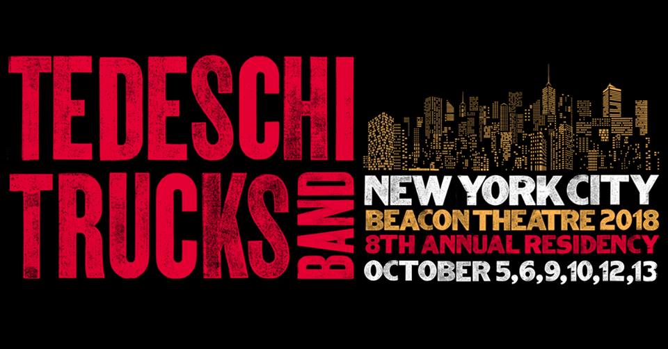 Tedeschi Trucks Band announces eighth annual Beacon Theatre residency