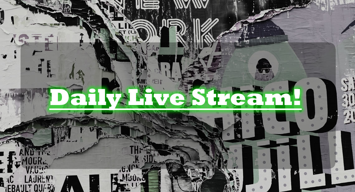 Daily Live Stream Schedule Wednesday February 13