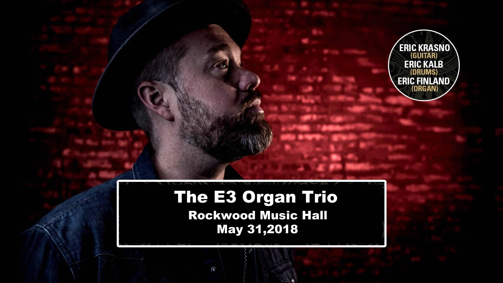 Live Stream of Eric Krasno’s E3 Organ Trio Debut