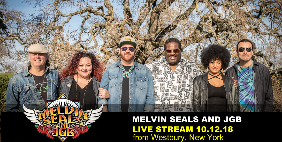 Live Stream: Melvin Seals and JGB from Westbury, NY