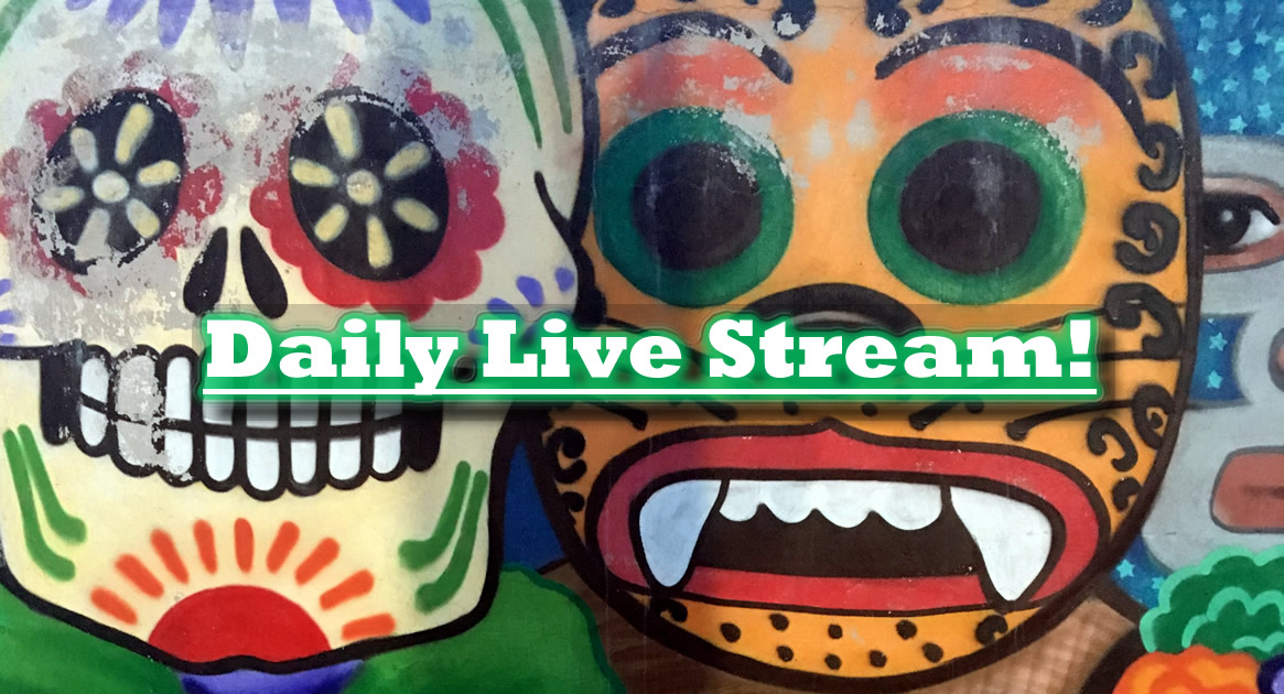 Daily Live Stream Schedule Wednesday October 31