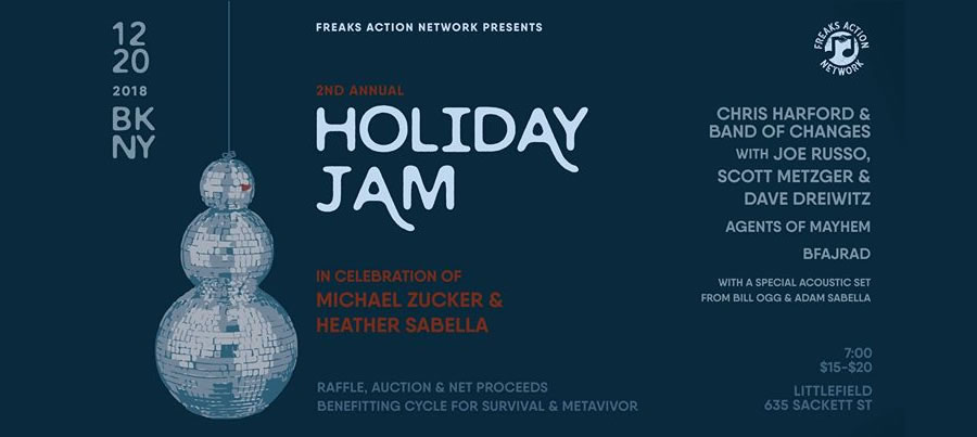 Livestream: FREAKS ACTION NETWORK HOLIDAY JAM & AUCTION